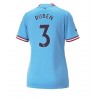 Manchester City Ruben Dias #3 Hemmatröja Dam 2022-23 Korta ärmar